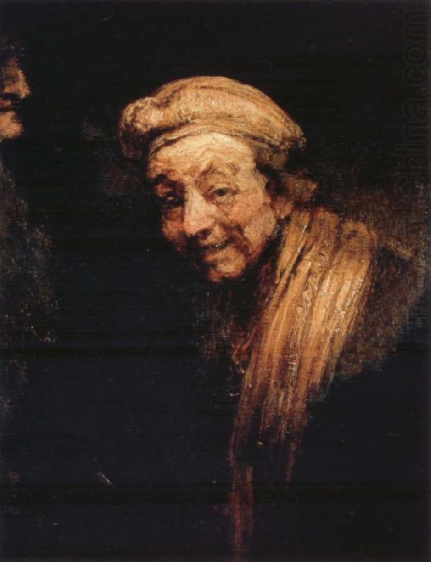 The Artist as Zeuxis, REMBRANDT Harmenszoon van Rijn